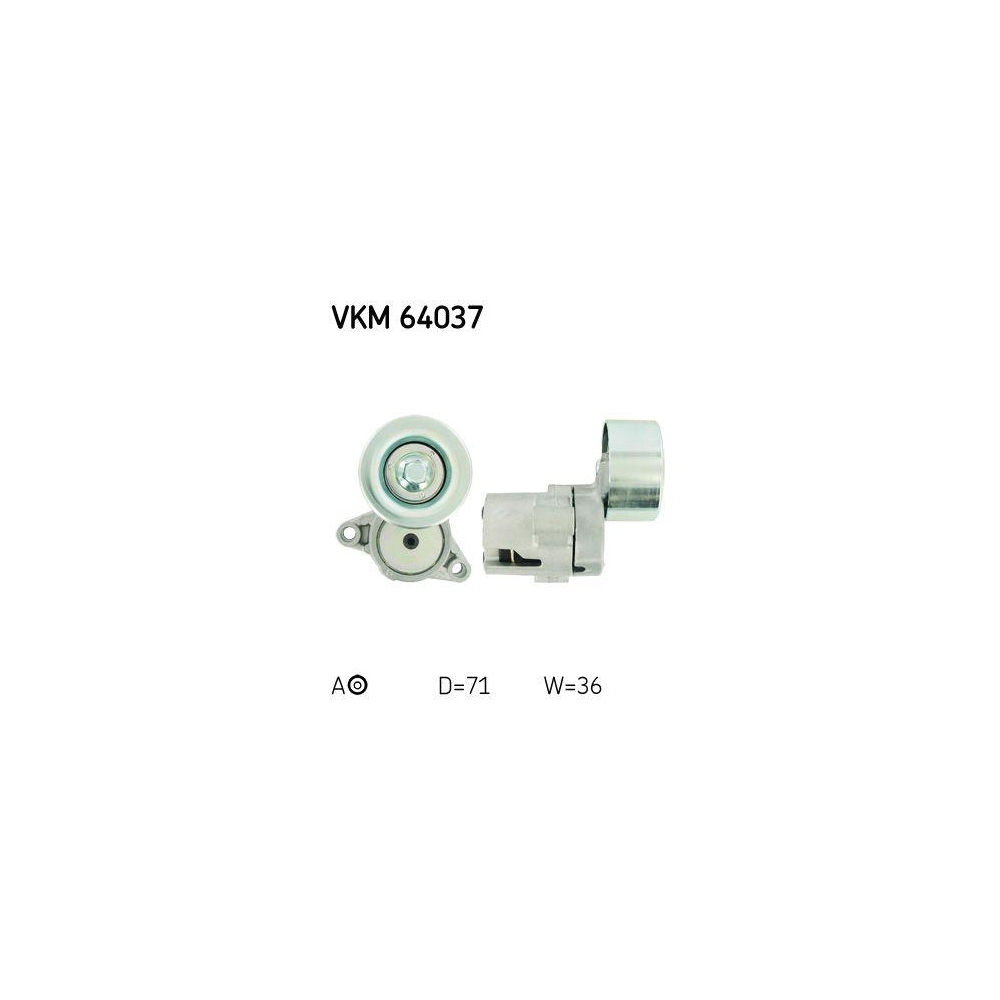 Riemenspanner, Keilrippenriemen SKF VKM 64037 f&uuml;r MAZDA