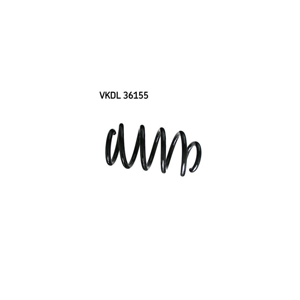 Fahrwerksfeder SKF VKDL 36155 für RENAULT DACIA, Hinterachse