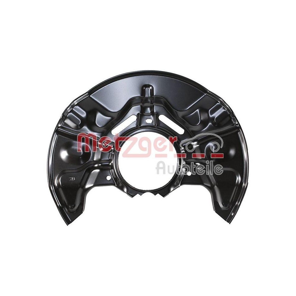 Spritzblech, Bremsscheibe METZGER 6115246 f&uuml;r TOYOTA, Vorderachse rechts