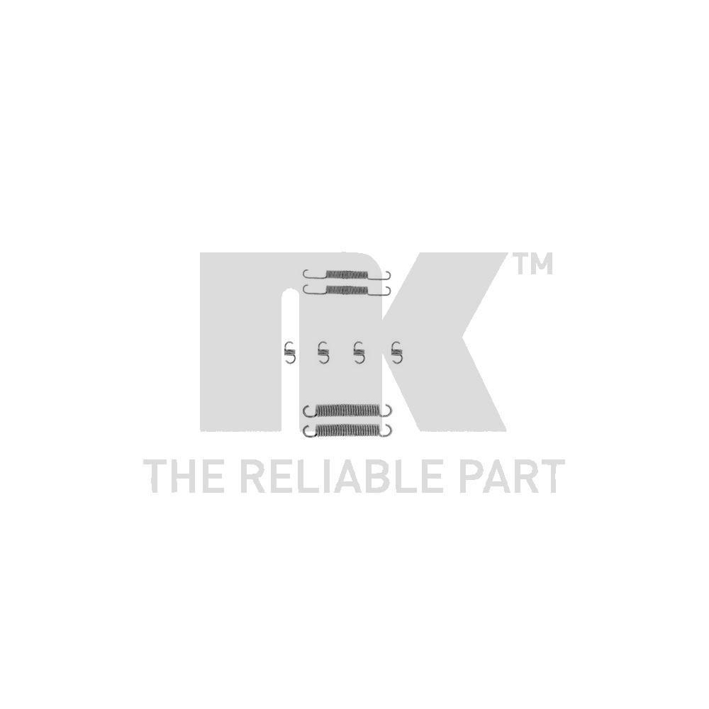 Zubeh&ouml;rsatz, Bremsbacken NK 7923662 f&uuml;r LADA, Hinterachse