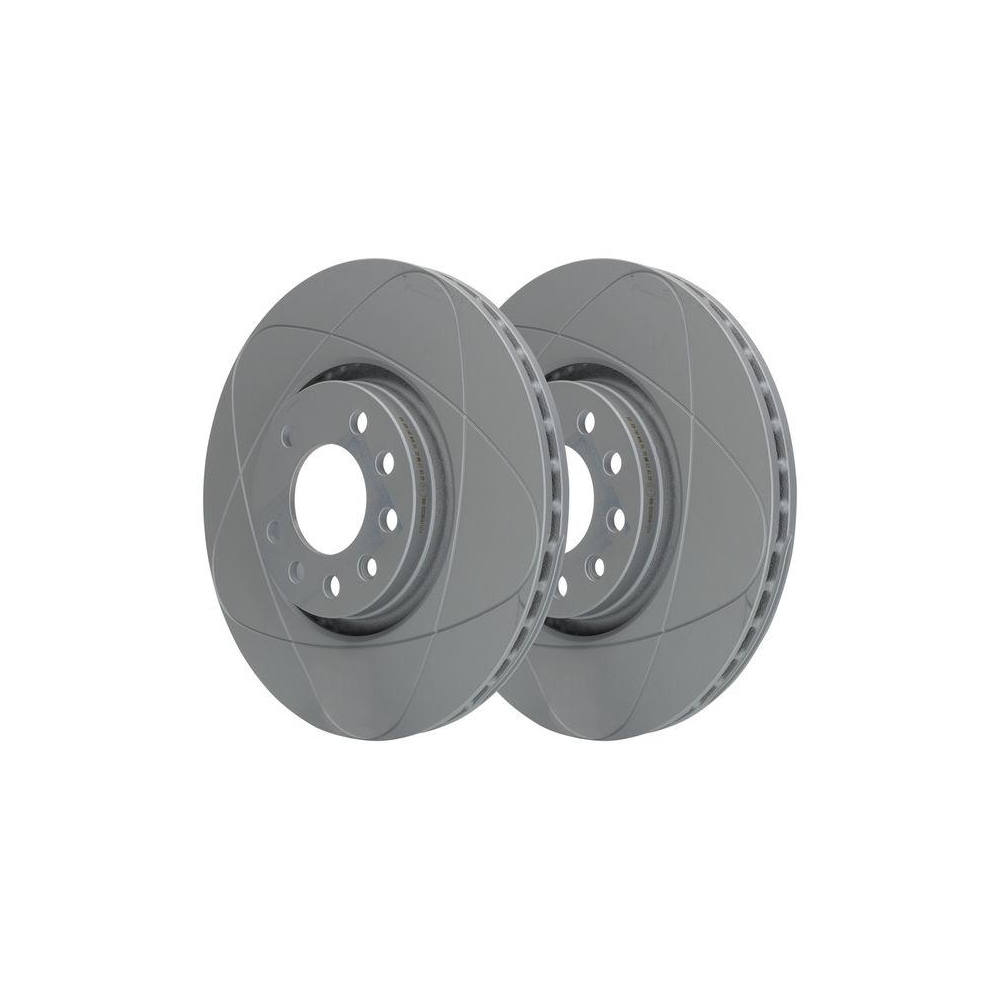 Bremsscheibe ATE 24.0325-0142.1 PowerDisc f&uuml;r OPEL SAAB VAUXHALL, Vorderachse