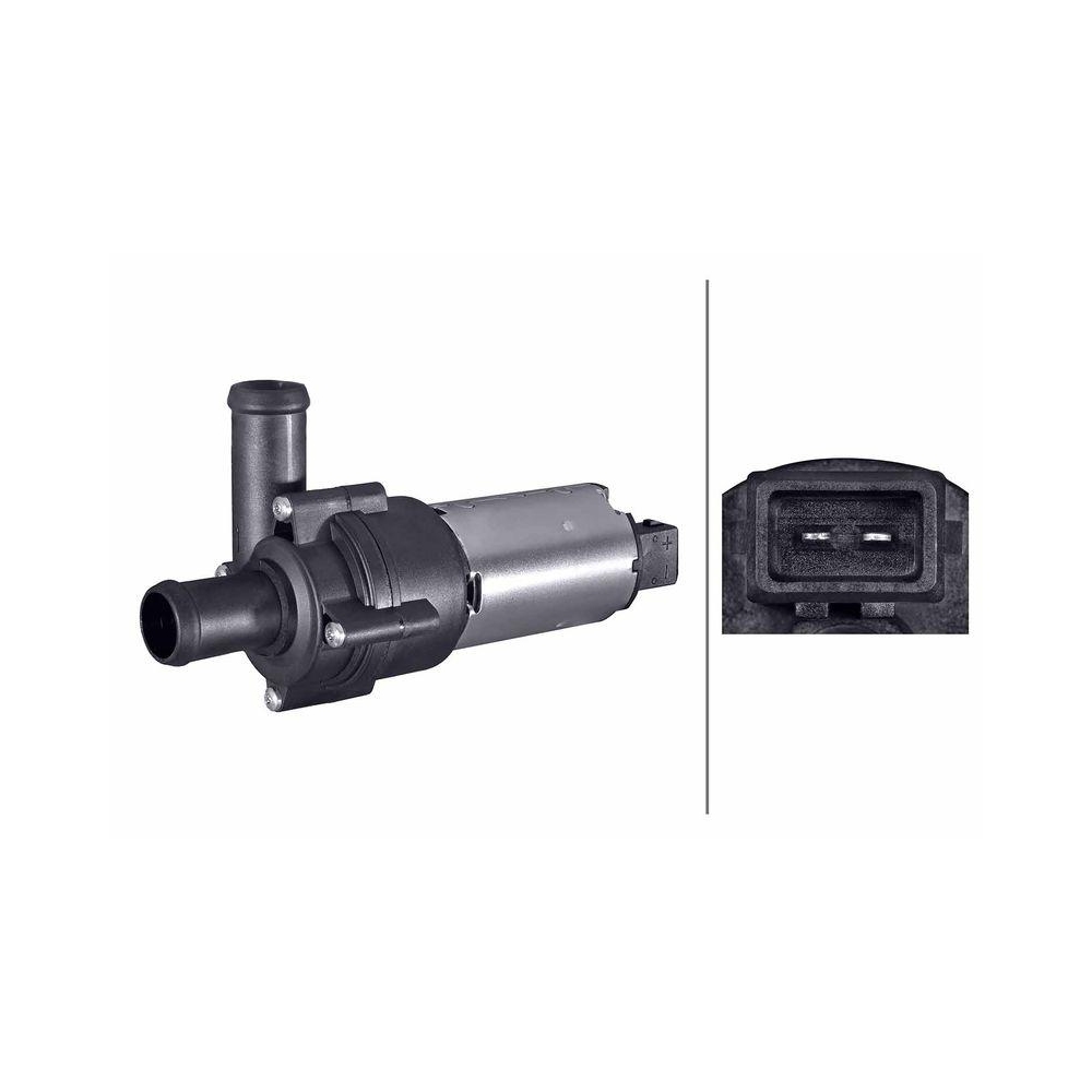 HELLA Zusatzwasserpumpe (K&uuml;hlwasserkreislauf) 8TW 358 313-391 f&uuml;r FORD VW