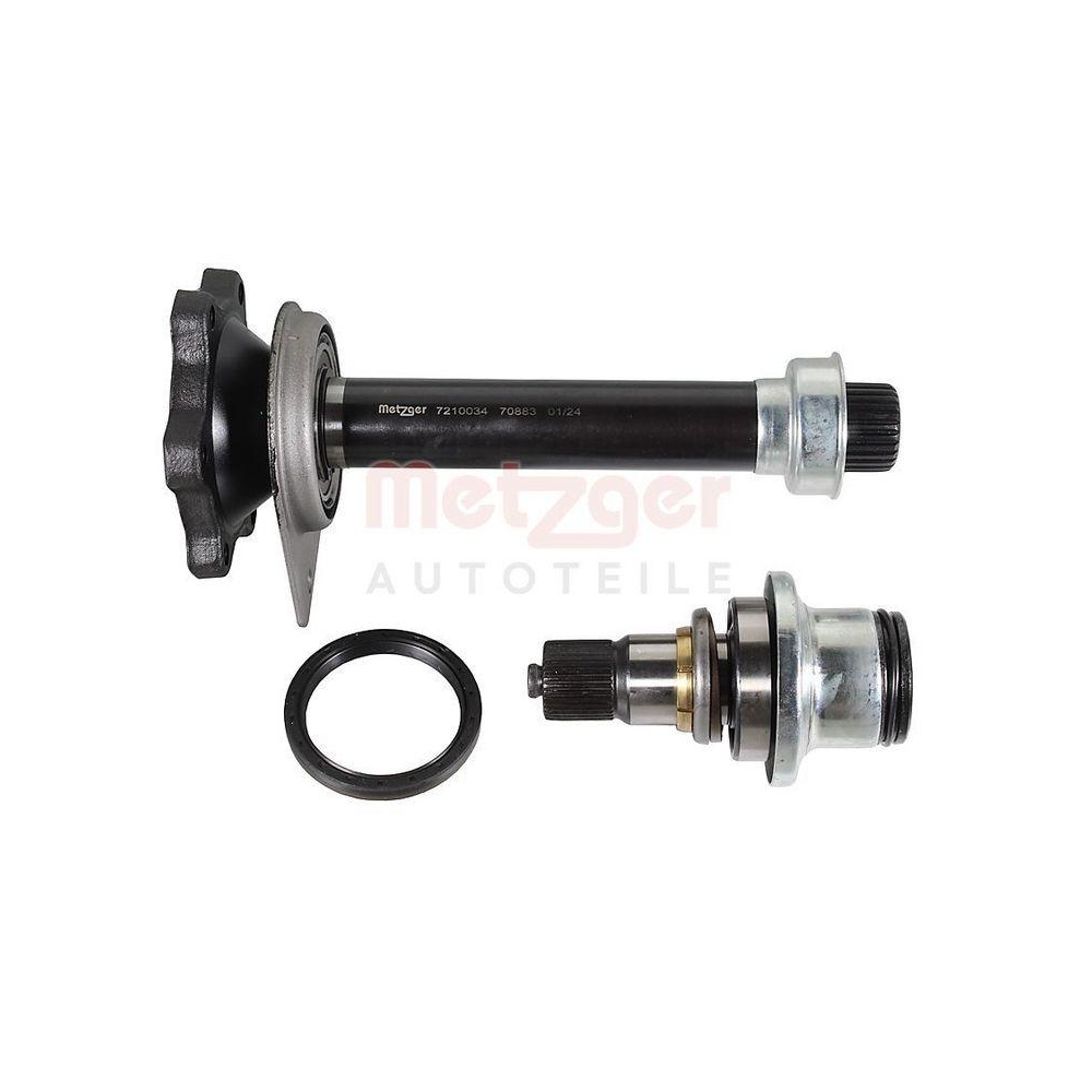 Steckwelle, Differential METZGER 7210034 für FORD SEAT VW, rechts