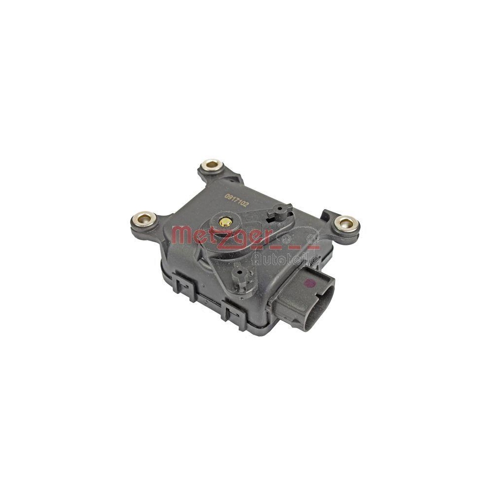 Stellelement, Mischklappe METZGER 0917102 ORIGINAL ERSATZTEIL GREENPARTS für VAG