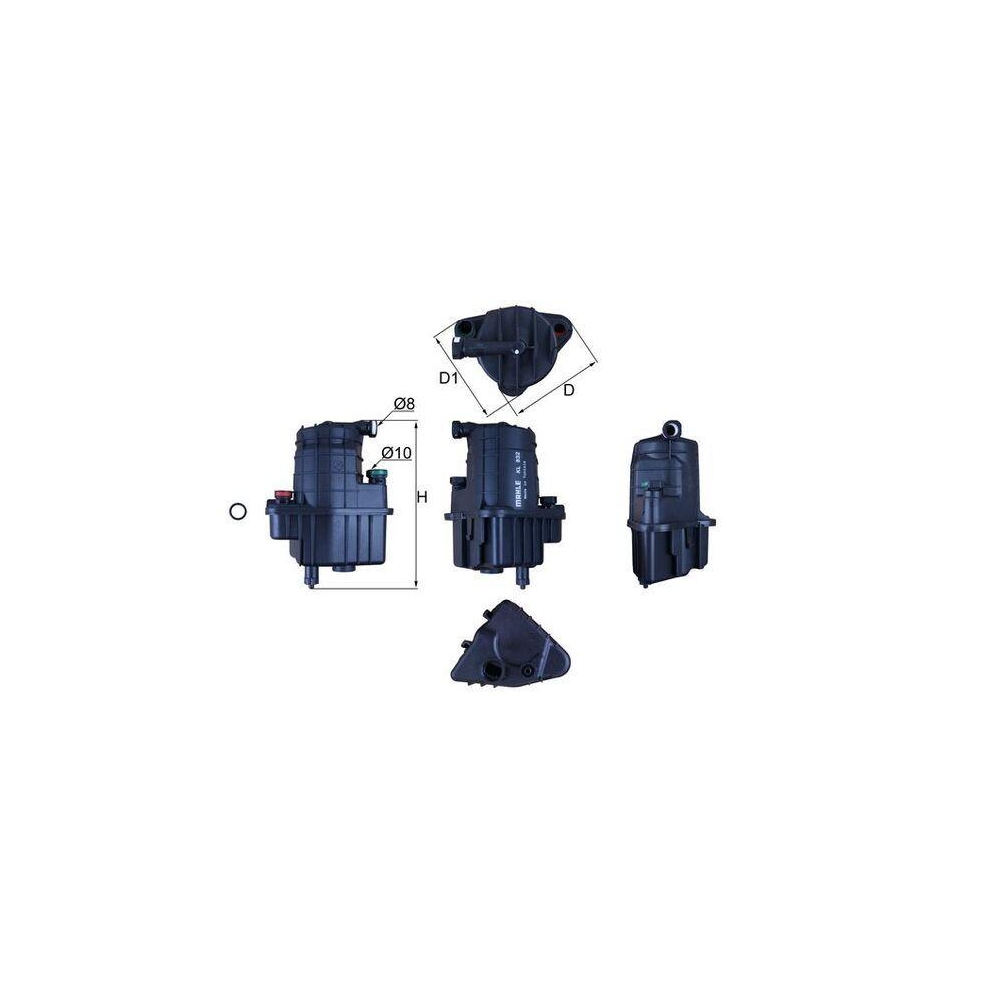 Kraftstofffilter KNECHT KL 832D f&uuml;r RENAULT