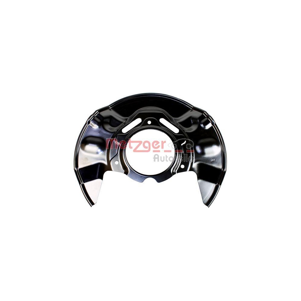 Spritzblech, Bremsscheibe METZGER 6115249 f&uuml;r TOYOTA, Vorderachse links