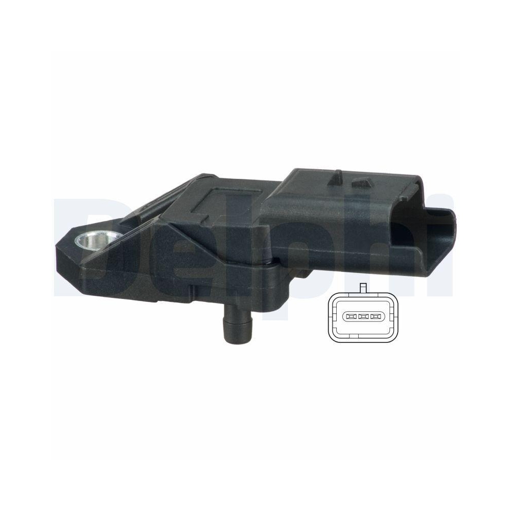 DELPHI PS10180 Sensor, Ladedruck f&uuml;r CITRO&Euml;N FIAT FORD LANCIA PEUGEOT DS
