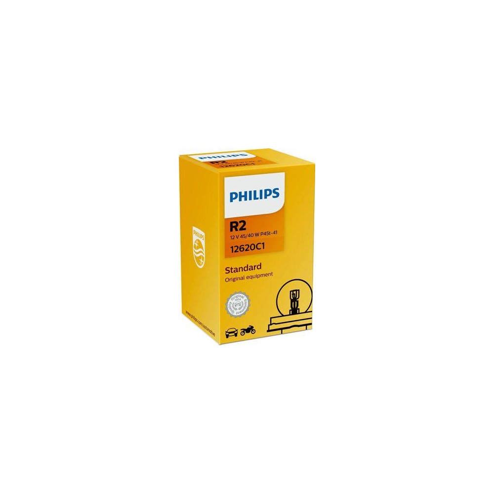 Glühlampe PHILIPS 12620C1 für AEBI BMW DAF MACK MAN OPEL TOYOTA VW BOMAG CASE IH