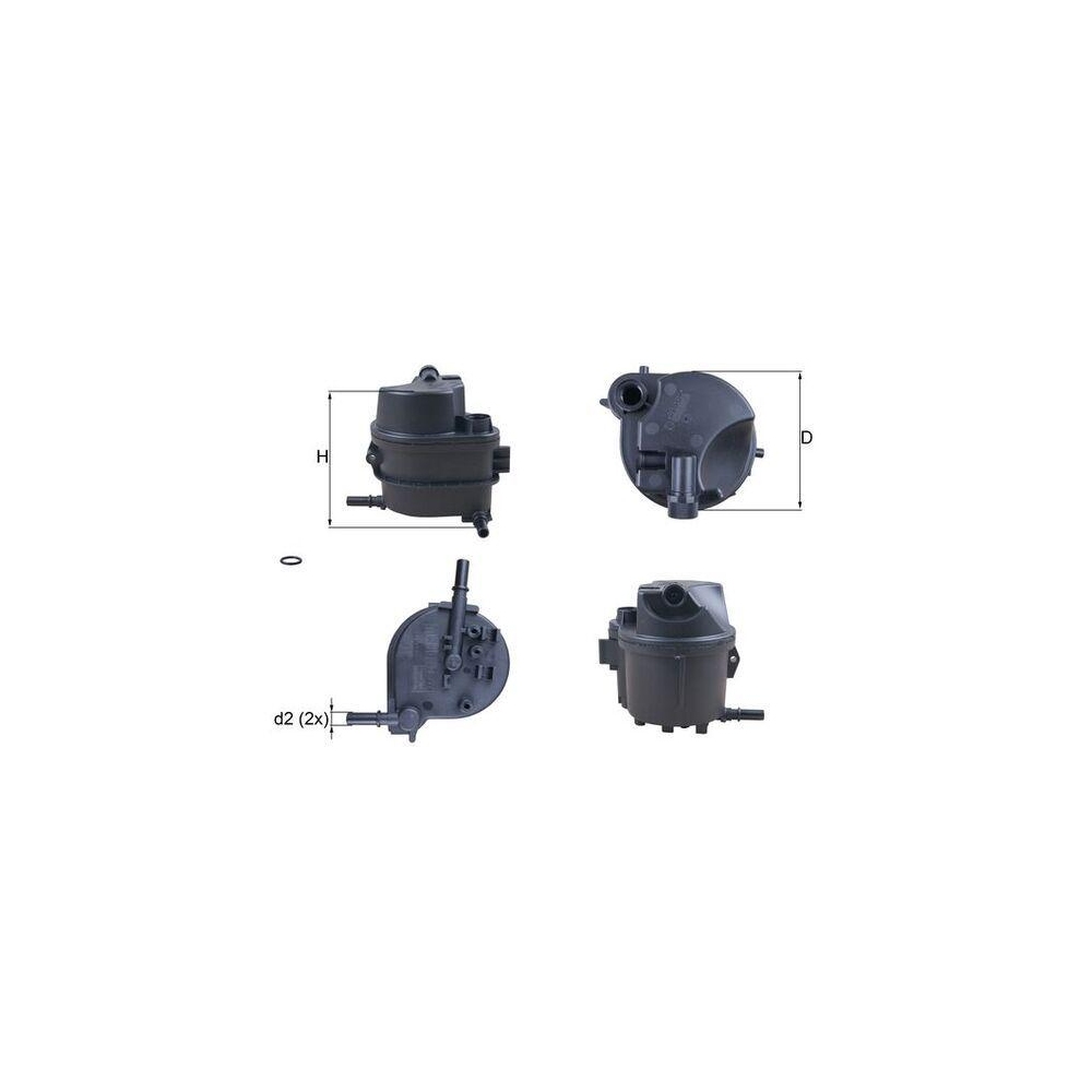 Kraftstofffilter KNECHT KL 777D f&uuml;r CITRO&Euml;N FORD PEUGEOT TOYOTA