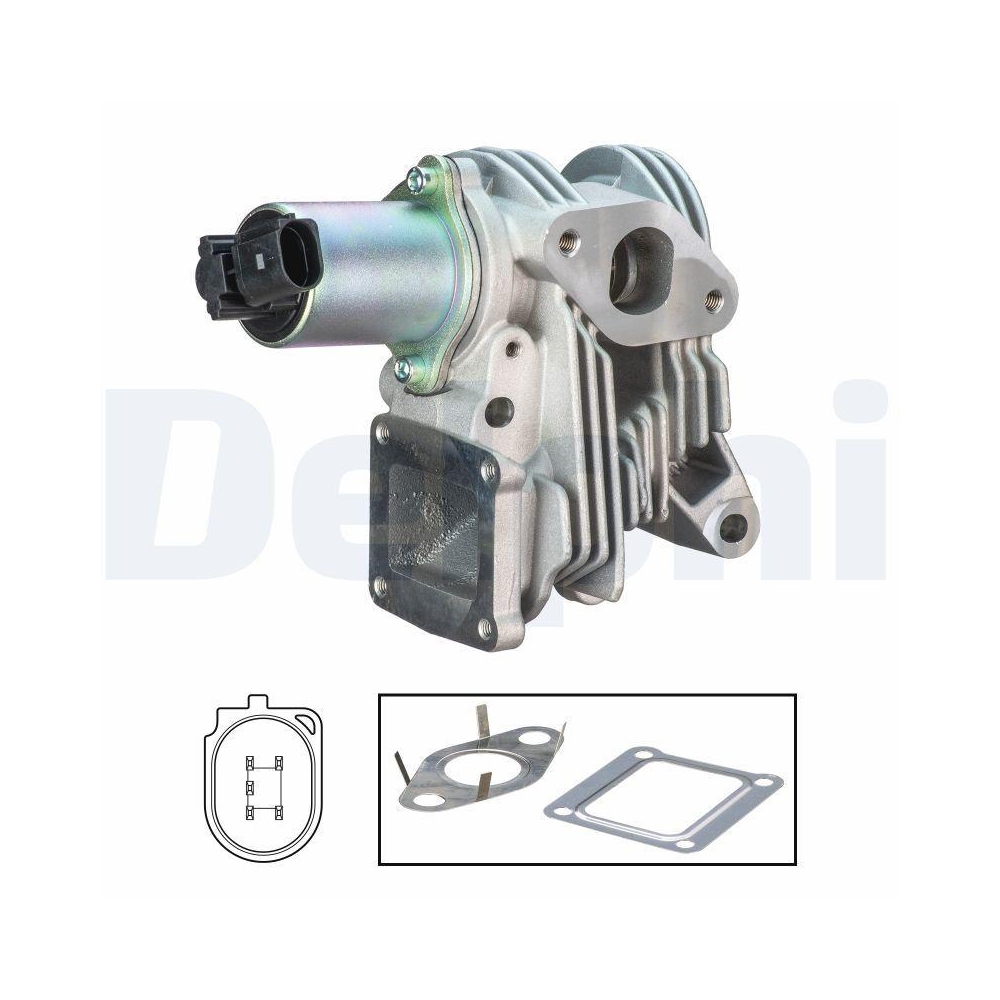 DELPHI EG10414-12B1 AGR-Ventil f&uuml;r RENAULT