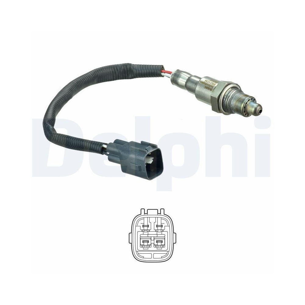DELPHI ES21234-12B1 Lambdasonde f&uuml;r TOYOTA, vor Katalysator