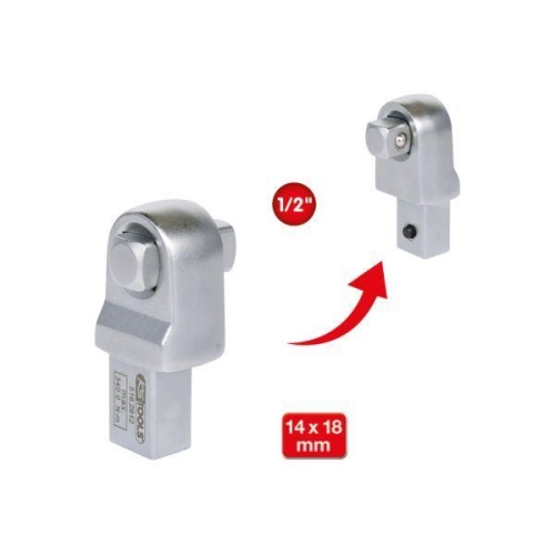 Umsteckvierkant, Drehmomentschl&uuml;ssel KS TOOLS 516.2912 f&uuml;r