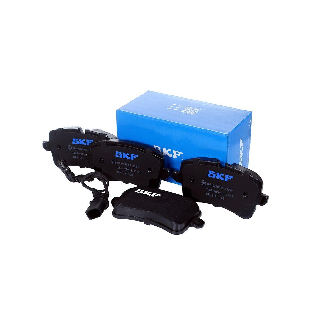 Bremsbelagsatz, Scheibenbremse SKF VKBP 90792 E f&uuml;r AUDI PORSCHE SEAT SKODA