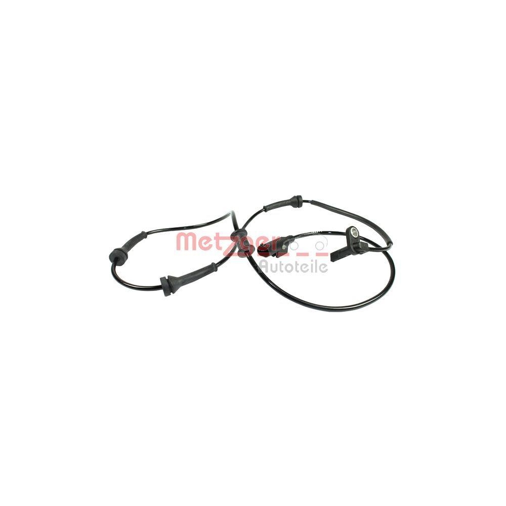 Sensor, Raddrehzahl METZGER 0900124 ORIGINAL ERSATZTEIL f&uuml;r FIAT FORD