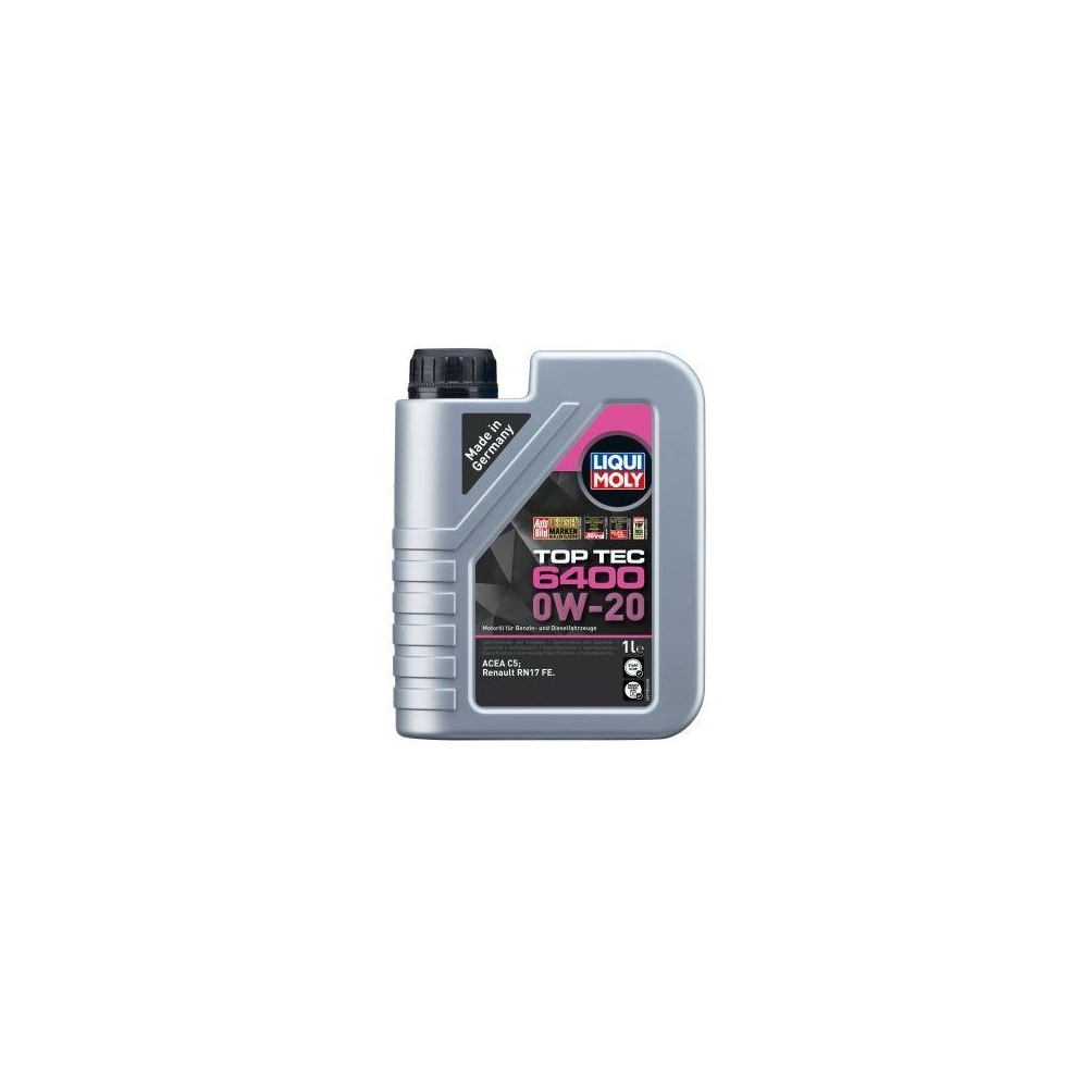 Motor&ouml;l LIQUI MOLY 21584 Top Tec 6400 0W-20 f&uuml;r