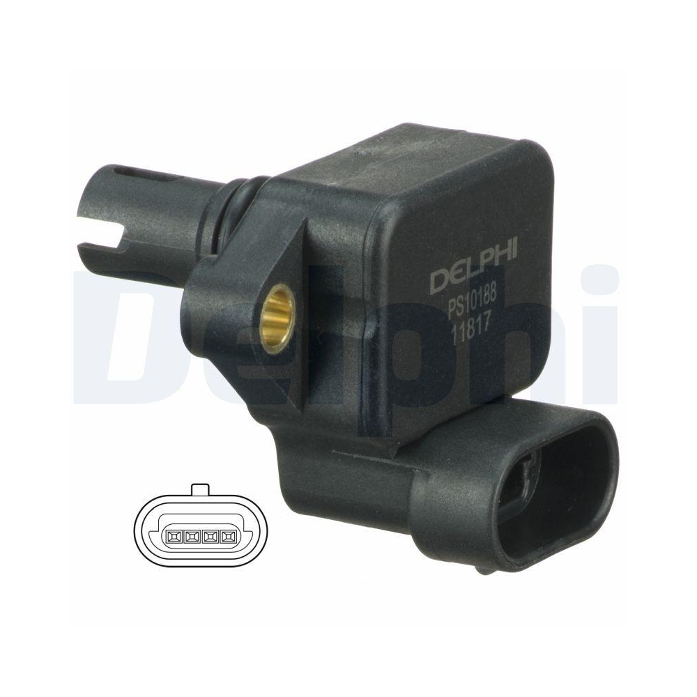 DELPHI PS10188 Sensor, Saugrohrdruck f&uuml;r FORD