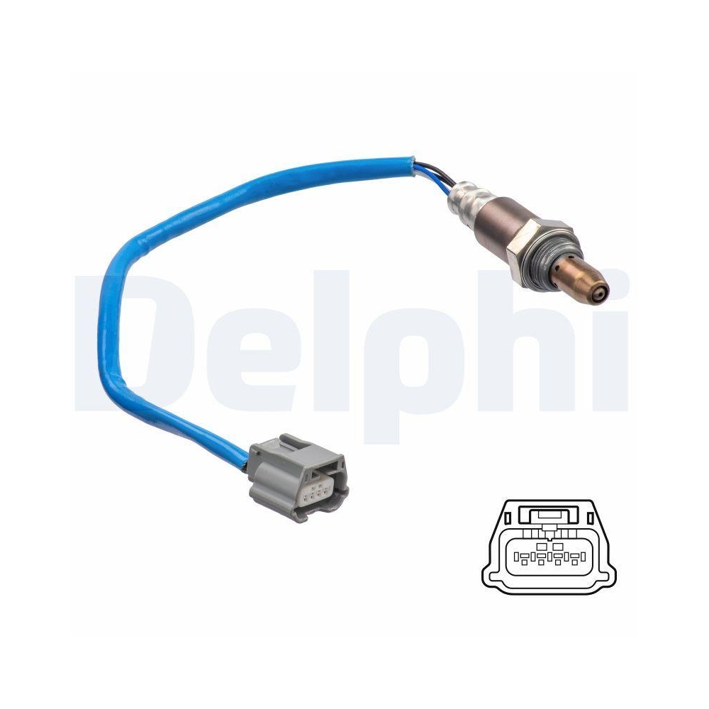 DELPHI ES21237-12B1 Lambdasonde f&uuml;r NISSAN, vor Katalysator