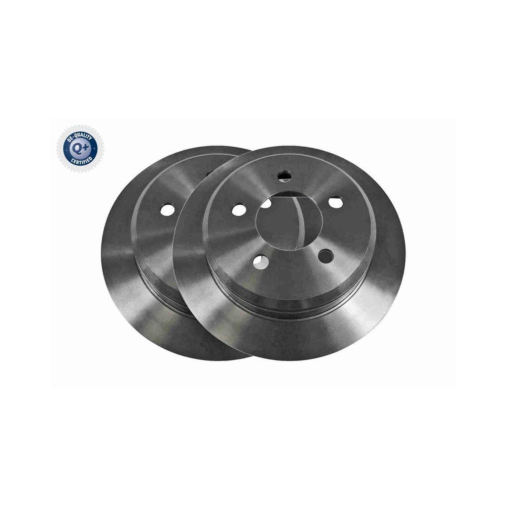 VAICO V33-40006 2 St&uuml;ck Bremsscheiben Q+, Erstausr&uuml;sterqualit&auml;t f&uuml;r JEEP, Hinterachse