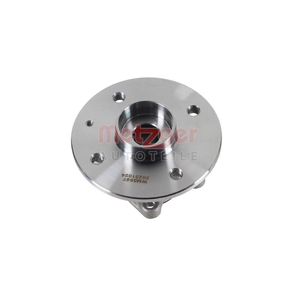 Radlagersatz METZGER WM 3697 f&uuml;r TOYOTA CITRO&Euml;N/PEUGEOT, Hinterachse