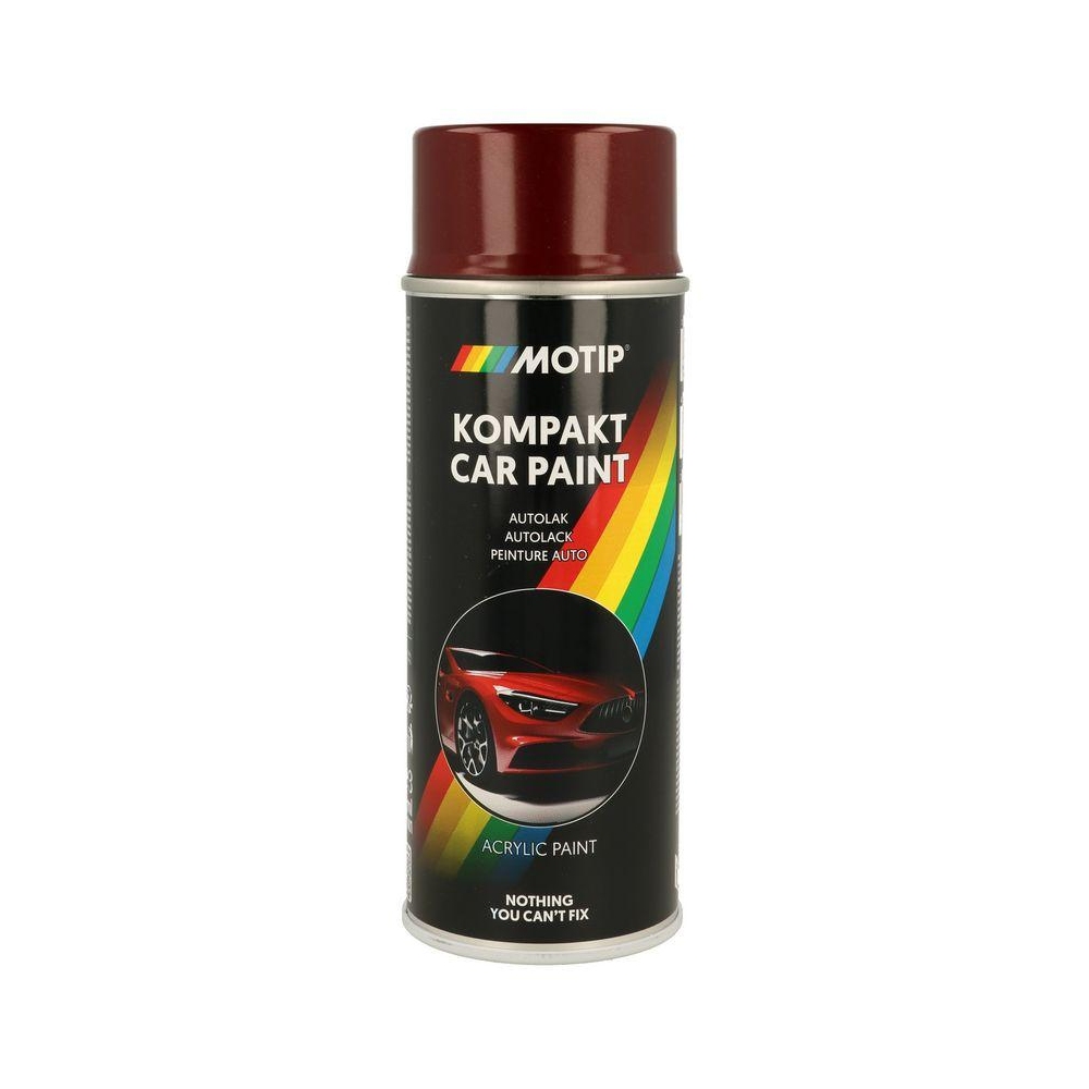 Fahrzeug-Kombinationslack MOTIP 51520 KOMPAKT AUTOLACK rot metallic 400 ml für