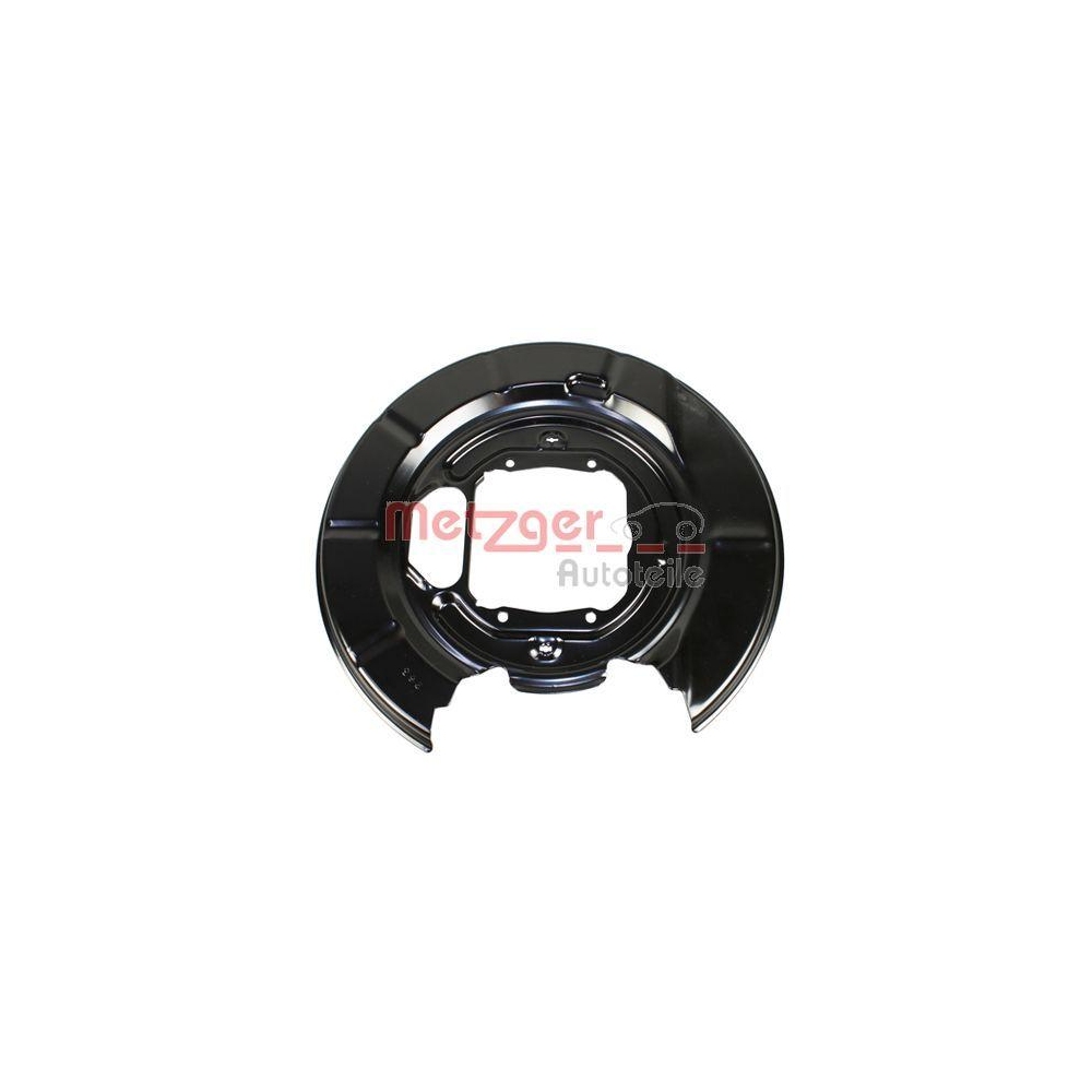 Spritzblech, Bremsscheibe METZGER 6115257 f&uuml;r BMW, Hinterachse links