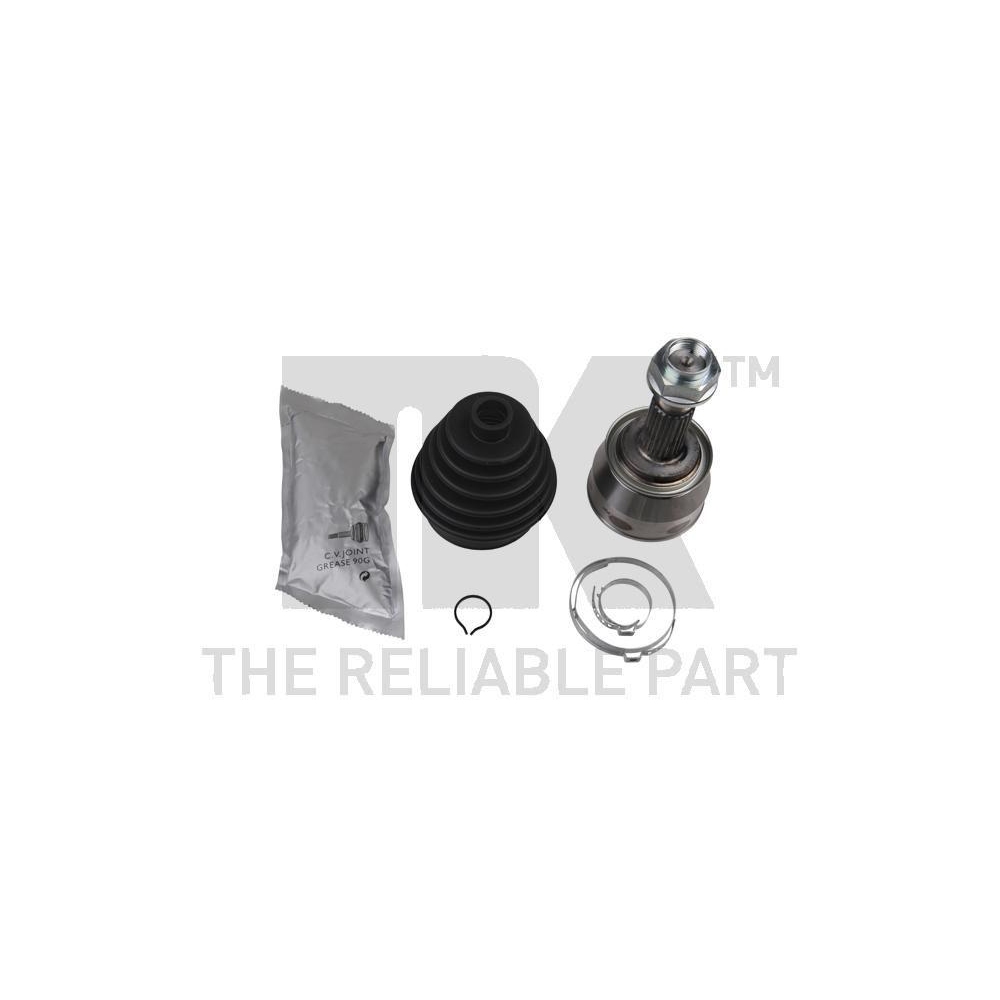 Gelenksatz, Antriebswelle NK 512383 f&uuml;r LANCIA, Vorderachse links, radseitig