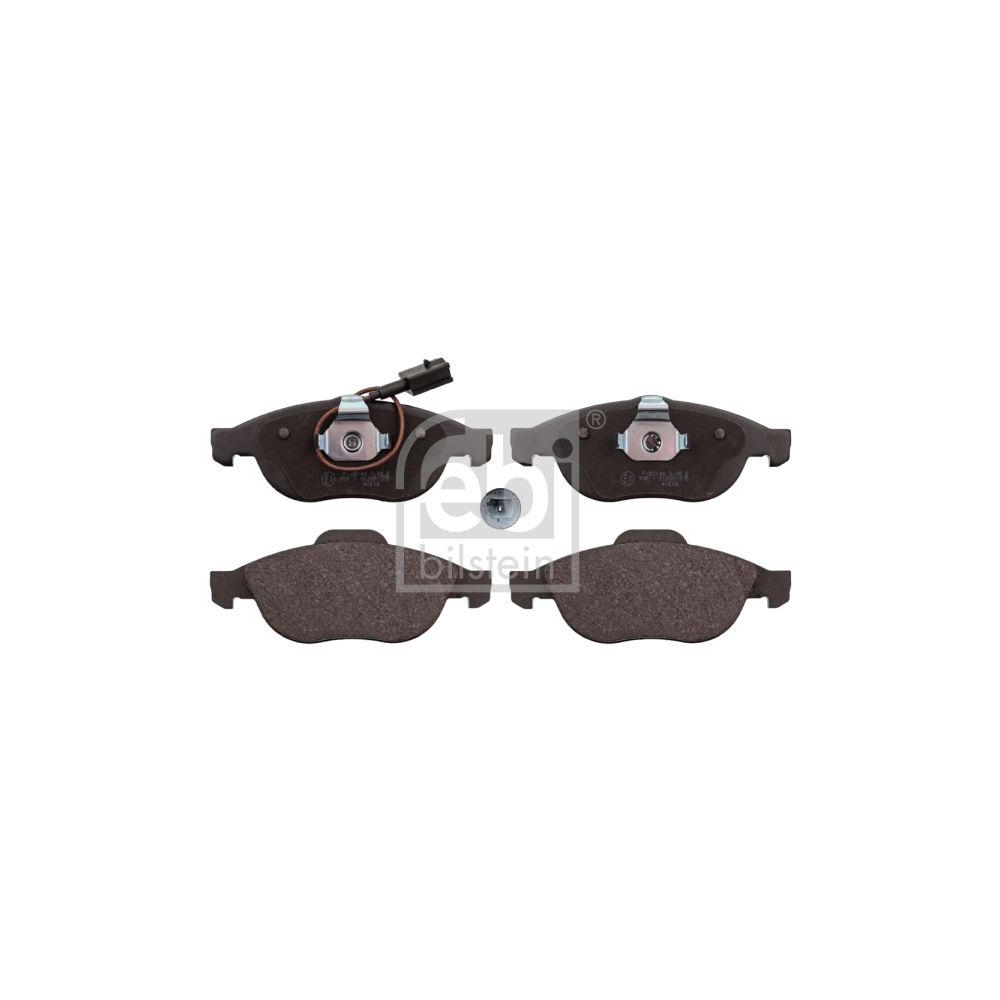 FEBI BILSTEIN Bremsbelagsatz, Scheibenbremse 116014 f&uuml;r ALFA ROMEO LANCIA
