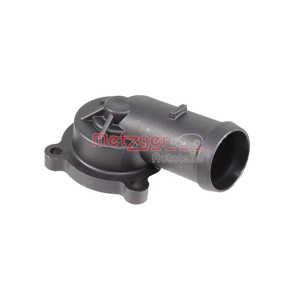 K&uuml;hlmittelflansch METZGER 4010432 f&uuml;r AUDI SEAT SKODA VW, Thermostat