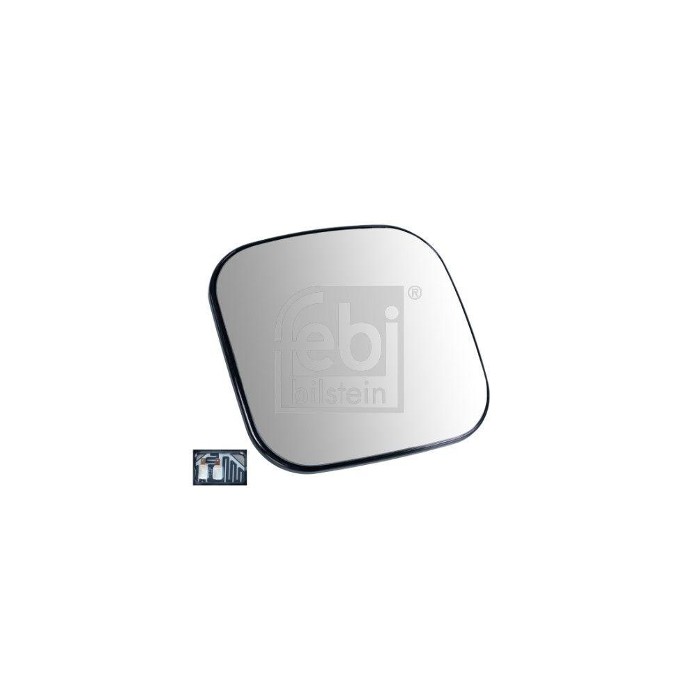 Spiegelglas, Weitwinkelspiegel FEBI BILSTEIN 107940 für VOLVO, beidseitig