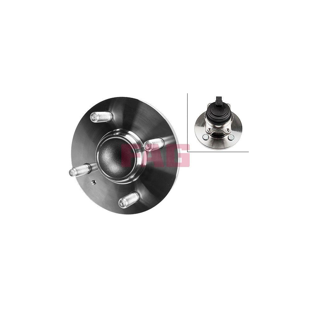 Radlagersatz Schaeffler FAG 713 6263 10 f&uuml;r HYUNDAI KIA, Hinterachse