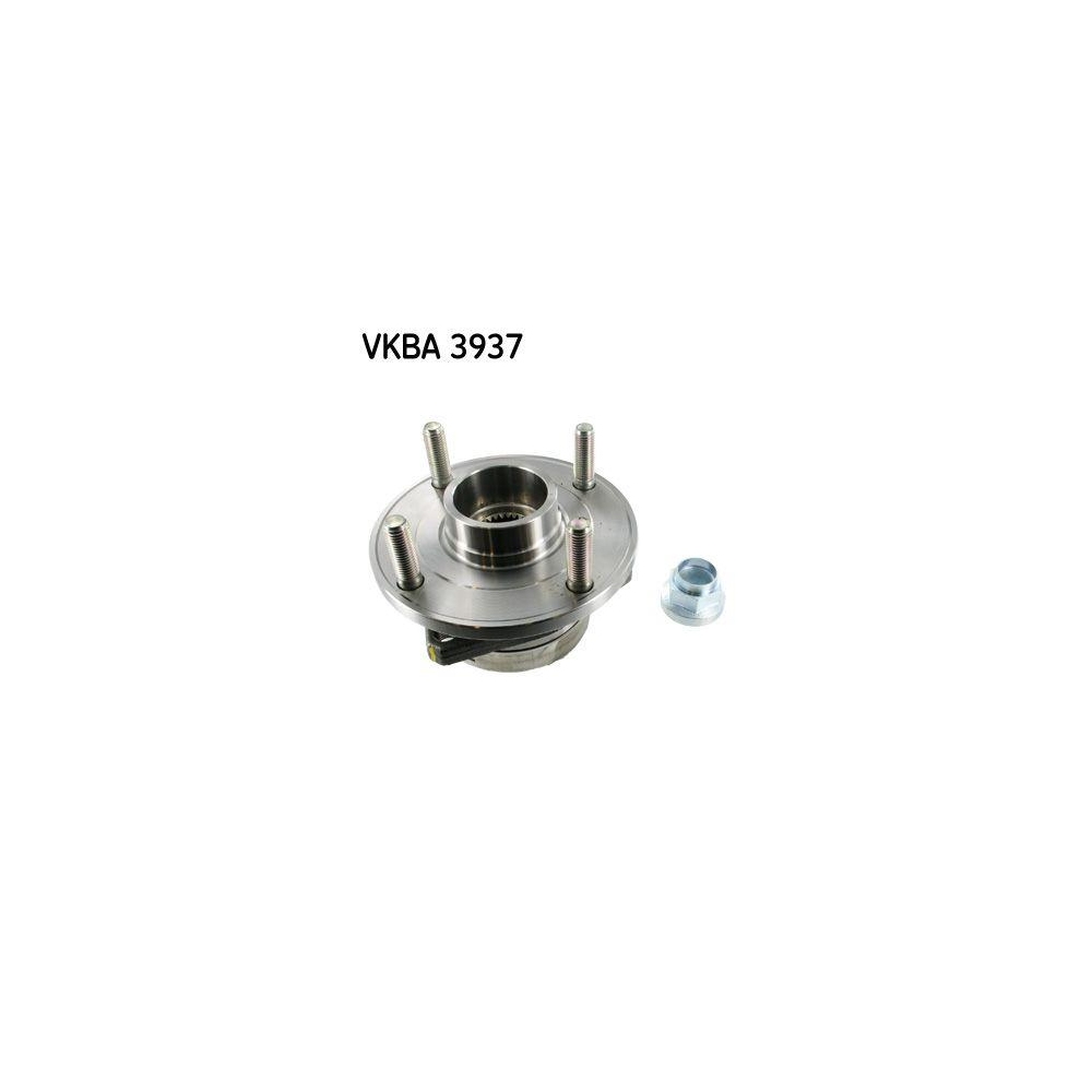 Radlagersatz SKF VKBA 3937 f&uuml;r CHEVROLET DAEWOO CHEVROLET (SGM), Vorderachse