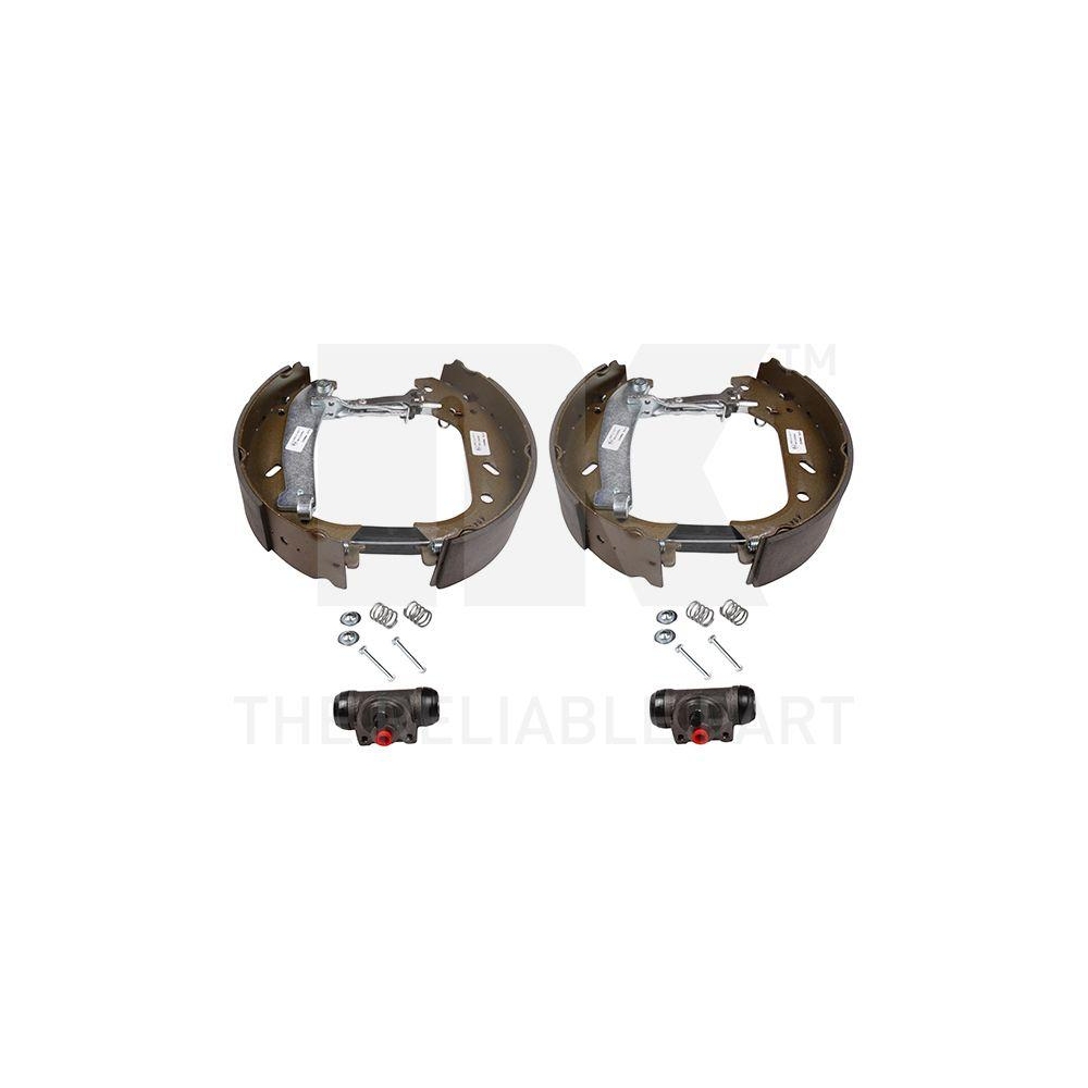Bremsbackensatz NK 441958801 f&uuml;r CITRO&Euml;N PEUGEOT, Hinterachse