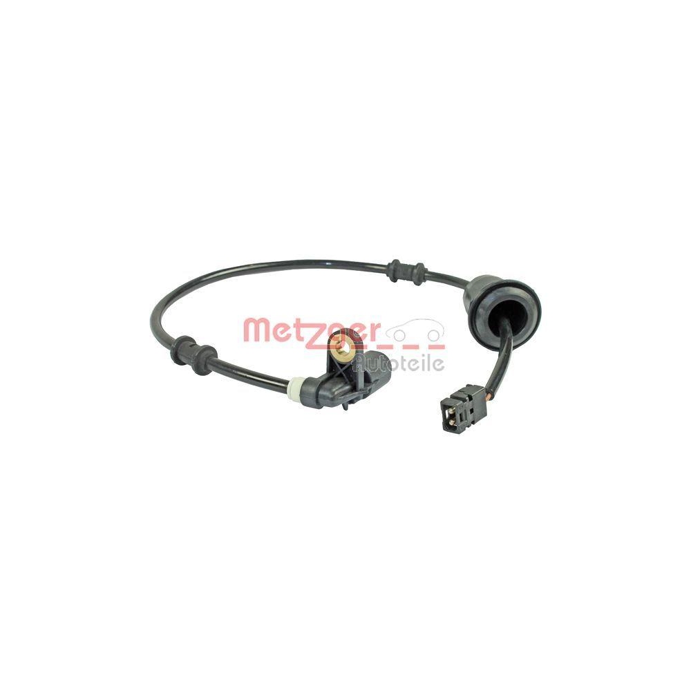 Sensor, Raddrehzahl METZGER 0900202 f&uuml;r MERCEDES-BENZ, Hinterachse links