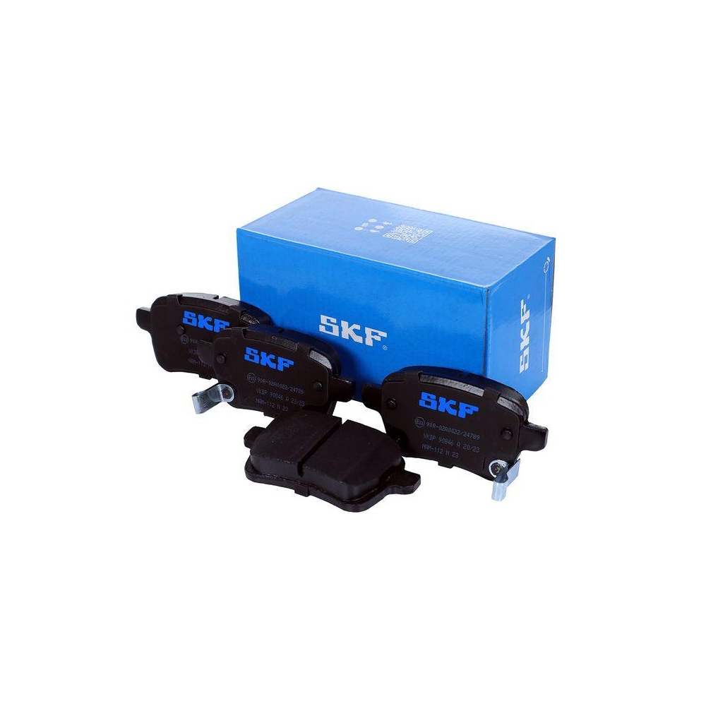 Bremsbelagsatz, Scheibenbremse SKF VKBP 90846 A f&uuml;r FIAT, Hinterachse