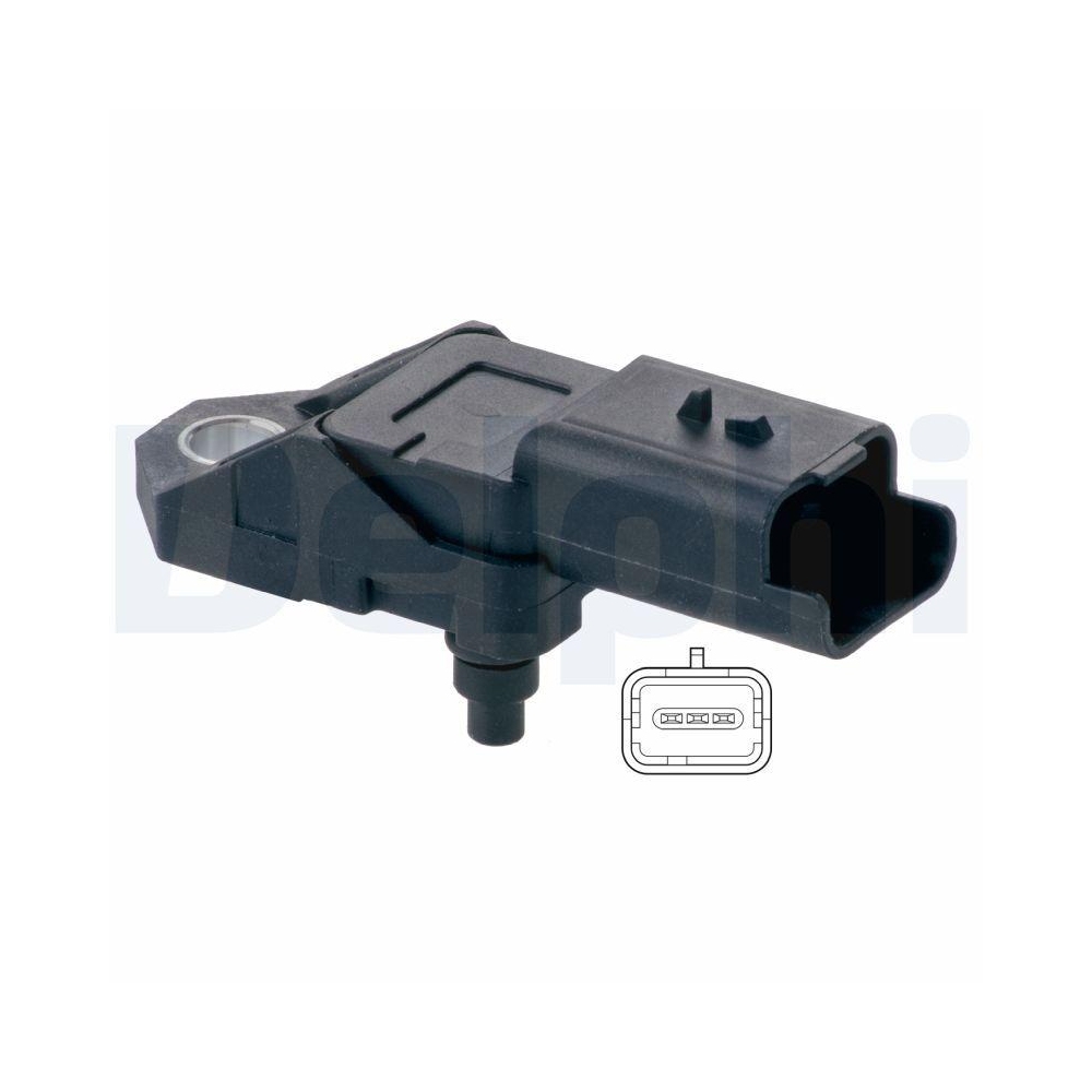 DELPHI PS10197 Luftdrucksensor, H&ouml;henanpassung f&uuml;r CITRO&Euml;N FIAT FORD JAGUAR
