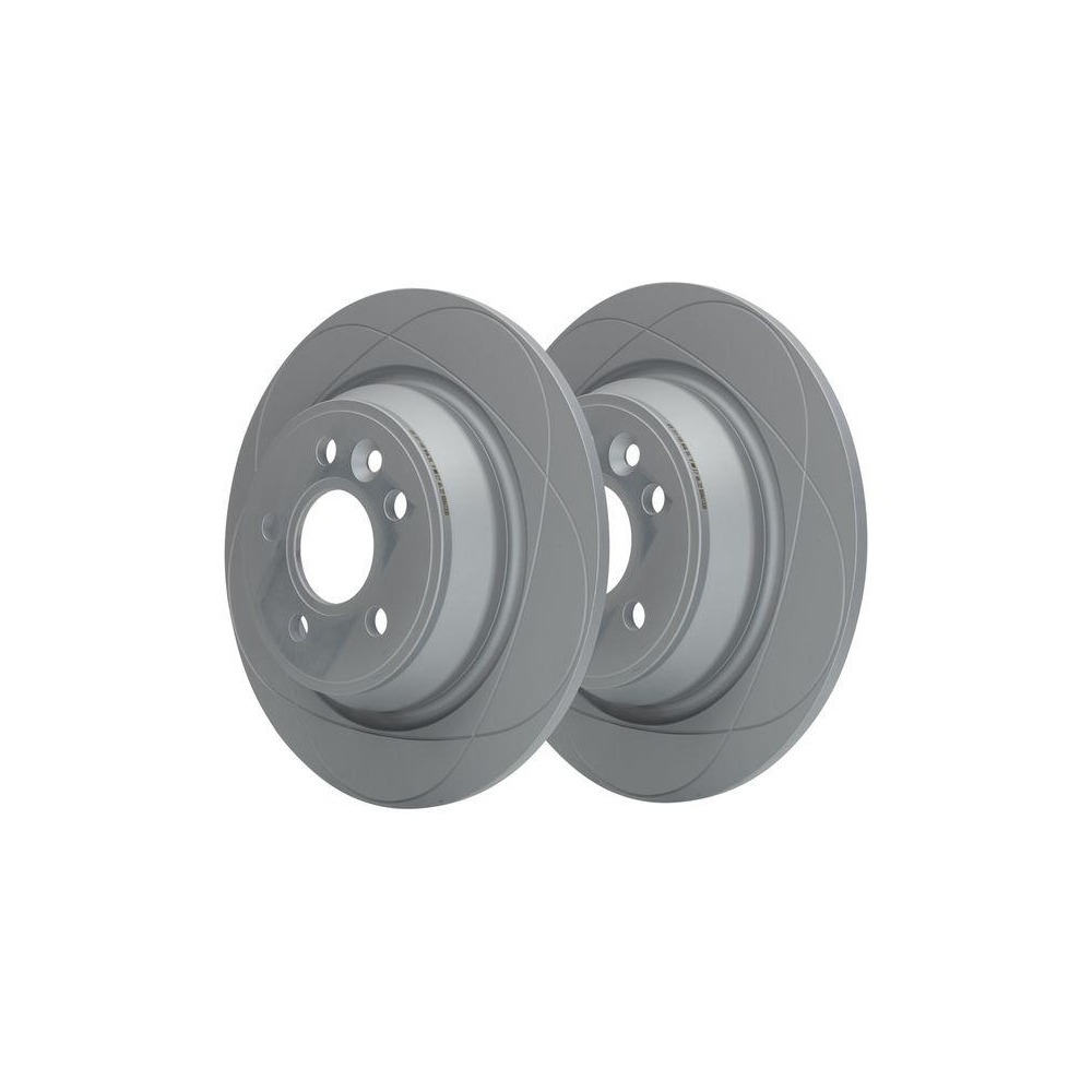 Bremsscheibe ATE 24.0311-0145.1 PowerDisc f&uuml;r FORD LAND ROVER, Hinterachse