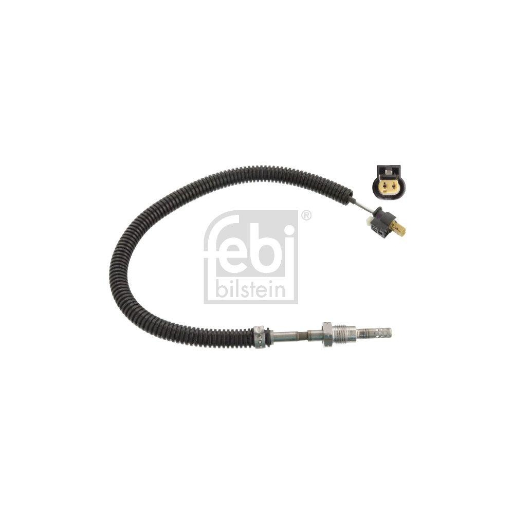 Sensor, Abgastemperatur FEBI BILSTEIN 100834 für MERCEDES-BENZ, Abgaskrümmer