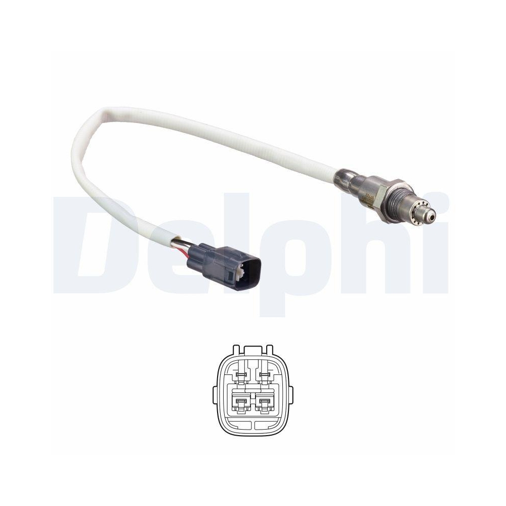 DELPHI ES21243-12B1 Lambdasonde f&uuml;r TOYOTA, vor Katalysator