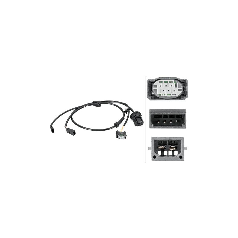 HELLA Sensor, Raddrehzahl 6PU 012 806-801 f&uuml;r AUDI SEAT VW HITACHI