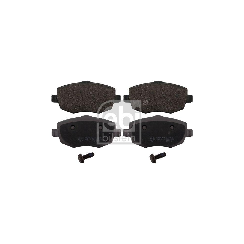 FEBI BILSTEIN Bremsbelagsatz, Scheibenbremse 116098 f&uuml;r LANCIA, Vorderachse