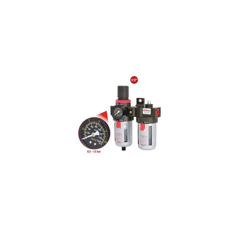 Wartungseinheit, Drucklufttechnik KS TOOLS 515.3356 f&uuml;r