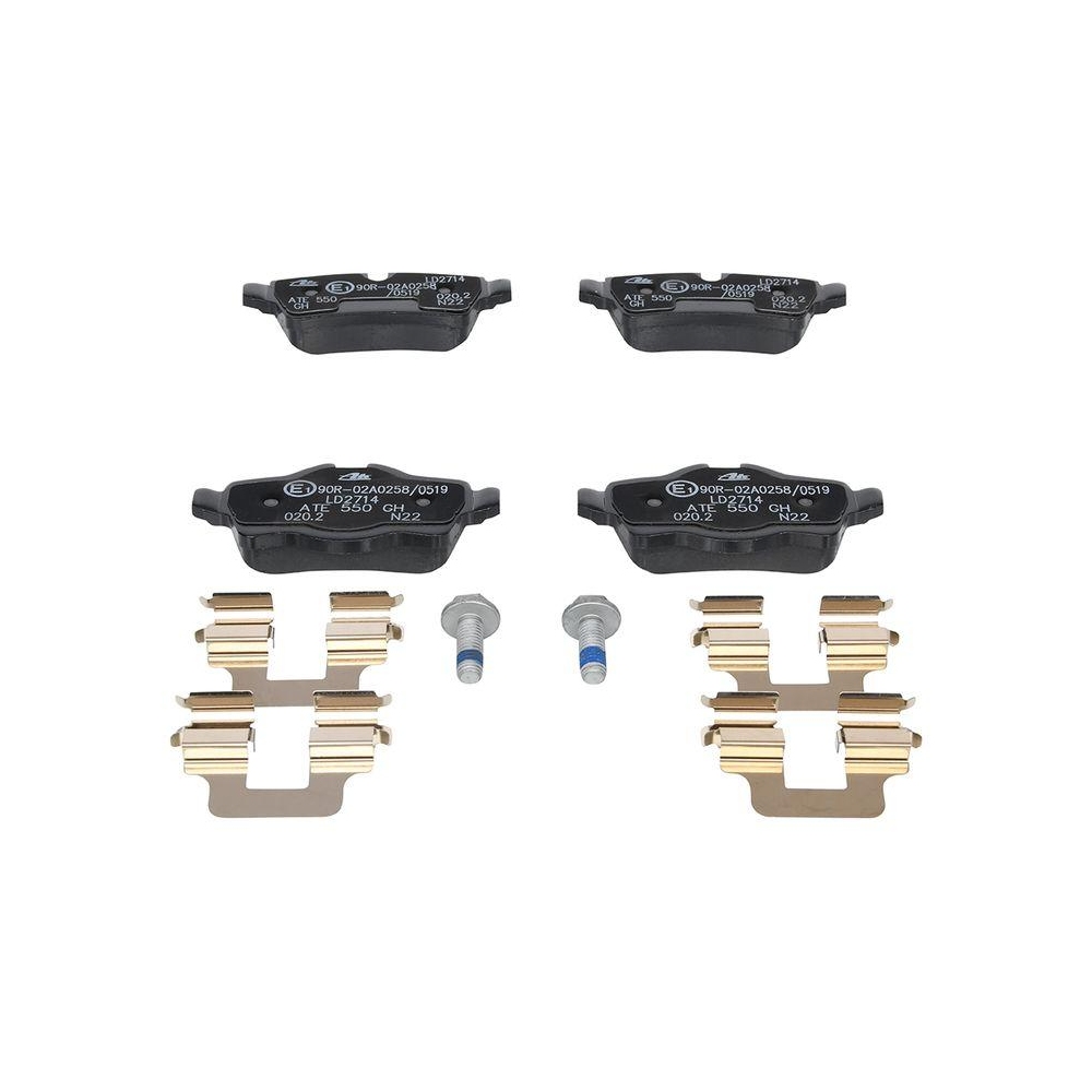 Bremsbelagsatz, Scheibenbremse ATE 13.0470-2714.2 ATE Ceramic f&uuml;r MINI