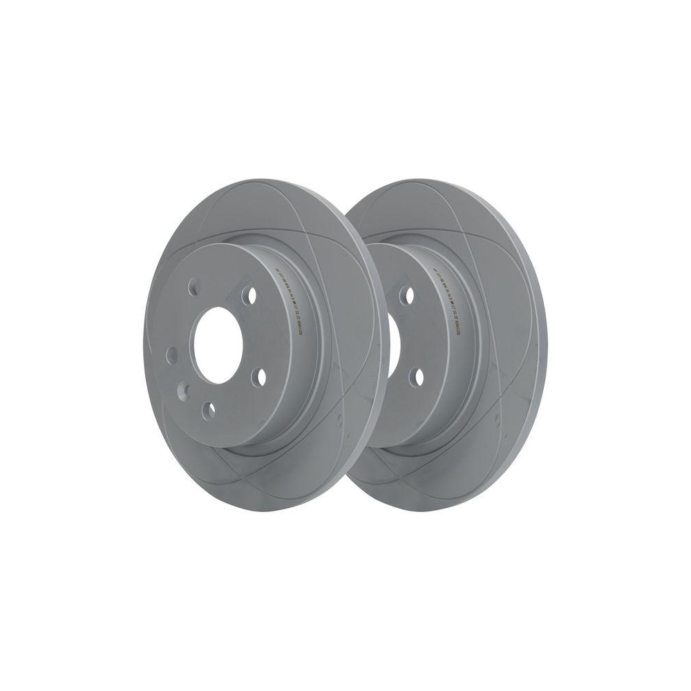 Bremsscheibe ATE 24.0312-0188.1 PowerDisc f&uuml;r OPEL VAUXHALL CHEVROLET