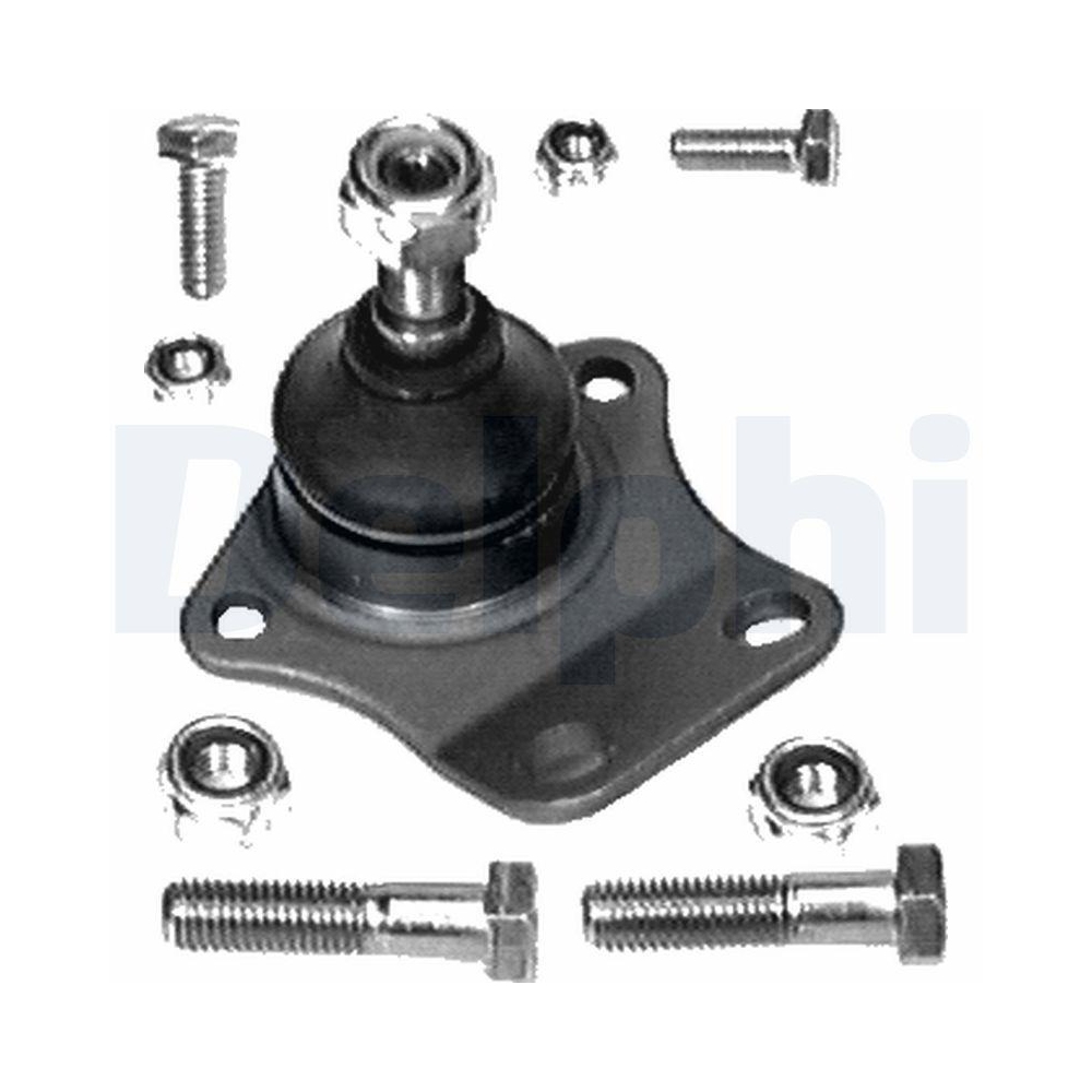 DELPHI TC73 Trag-/F&uuml;hrungsgelenk f&uuml;r FORD HYUNDAI, Vorderachse, unten