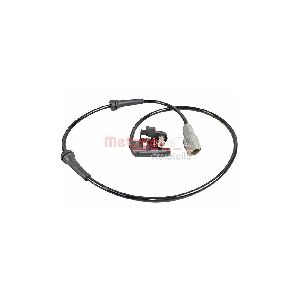 Sensor, Raddrehzahl METZGER 0900234 f&uuml;r CITRO&Euml;N/PEUGEOT, Hinterachse