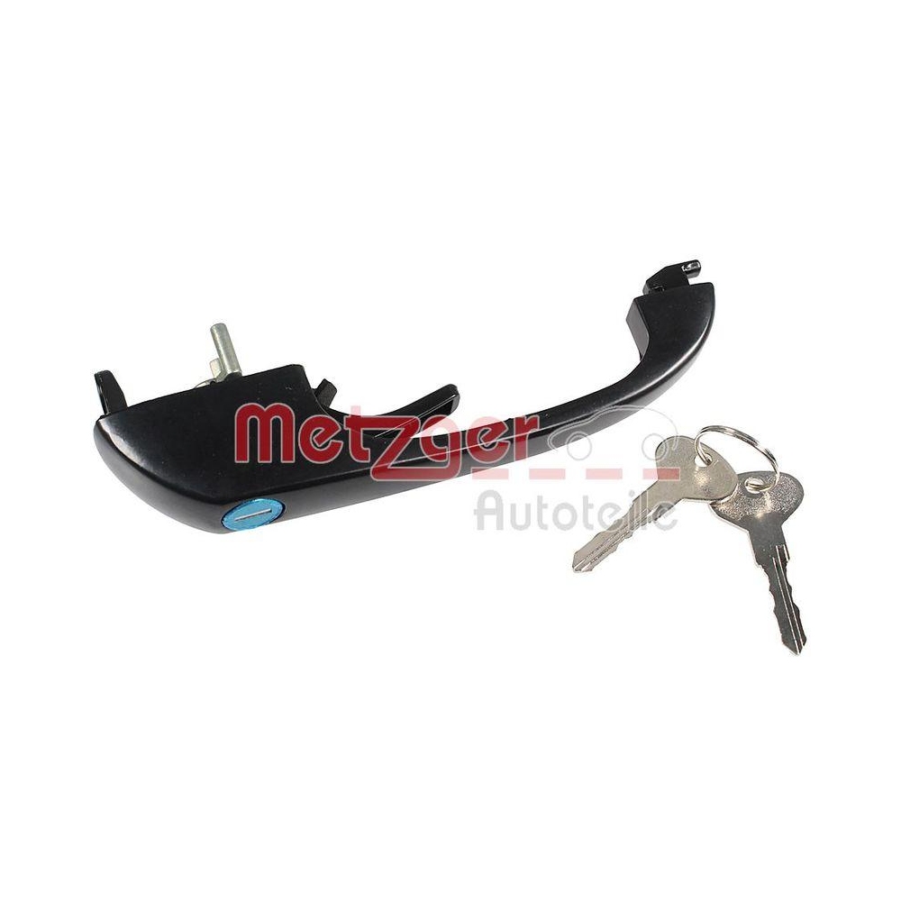 Türaußengriff METZGER 2310752 für VW, für Fahrzeuge mit Doppelkabine, außen