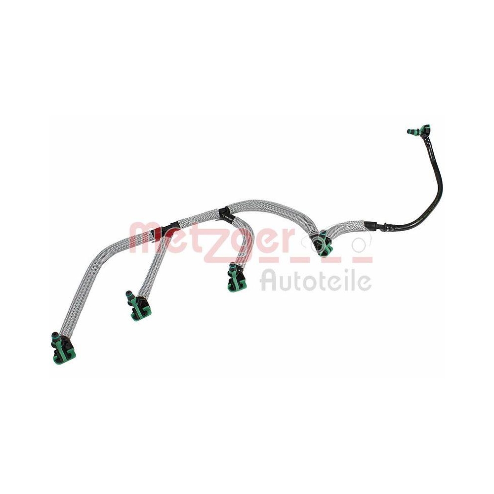 Schlauch, Leckkraftstoff METZGER 0840142 f&uuml;r CITRO&Euml;N OPEL PEUGEOT