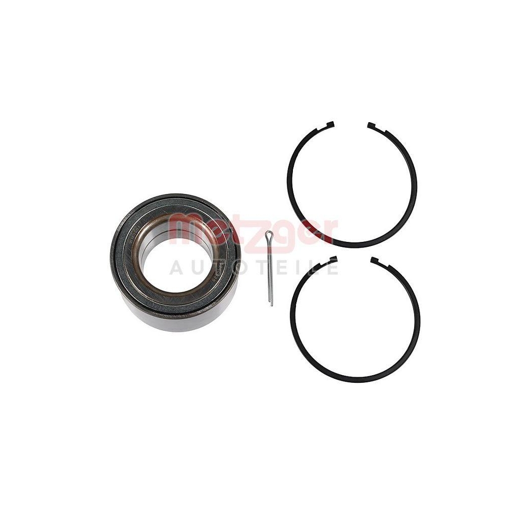 Radlagersatz METZGER WM 3981 f&uuml;r NISSAN, Vorderachse