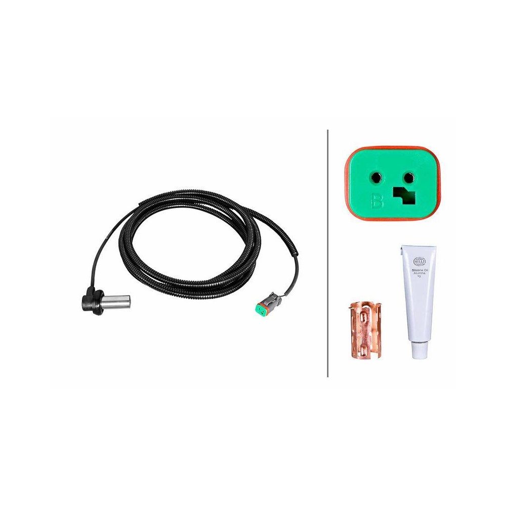 HELLA Sensor, Raddrehzahl 6PU 230 052-291 f&uuml;r RENAULT TRUCKS, Hinterachse rechts