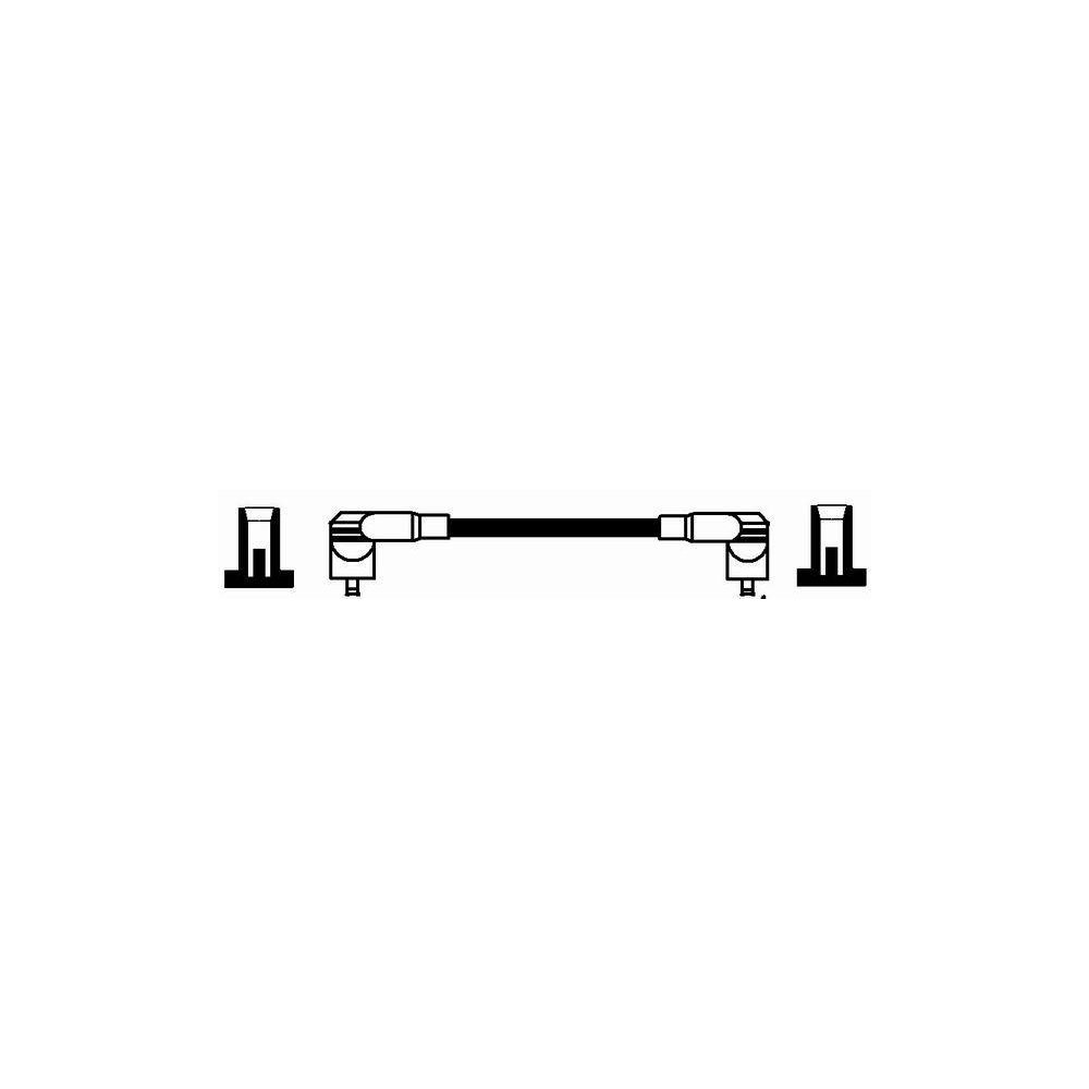 Z&uuml;ndleitung NGK 36040 f&uuml;r, Z&uuml;ndspule zum Verteiler